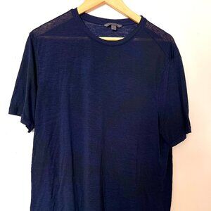 John Varvatos Jacquard Crewneck T-Shirt Men's Large